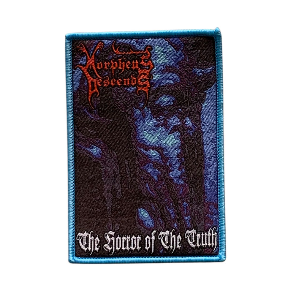 Morpheus Descends - The Horror Of The Thruth - Woven Patch