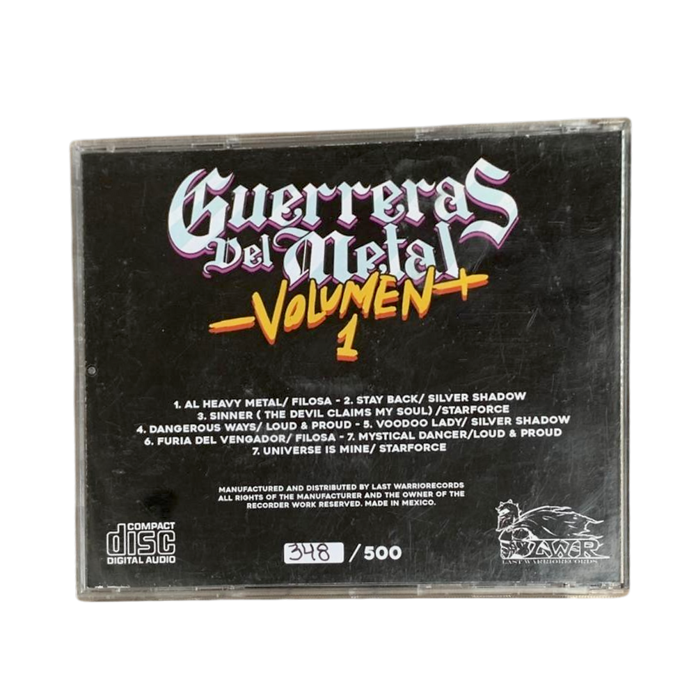 Thumbnail: Guerreras Del Metal - Vol 1 CD