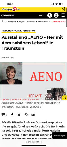 AENO auf chiemgau24.de