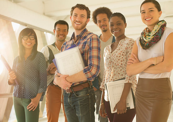Diverse Group Smiling