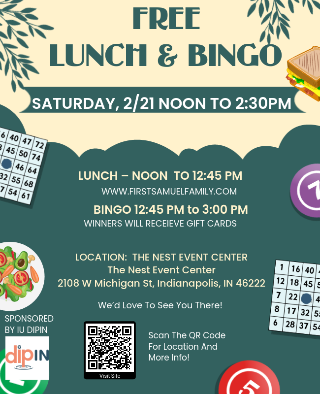 COMMUNITY BINGO AND LUNCH