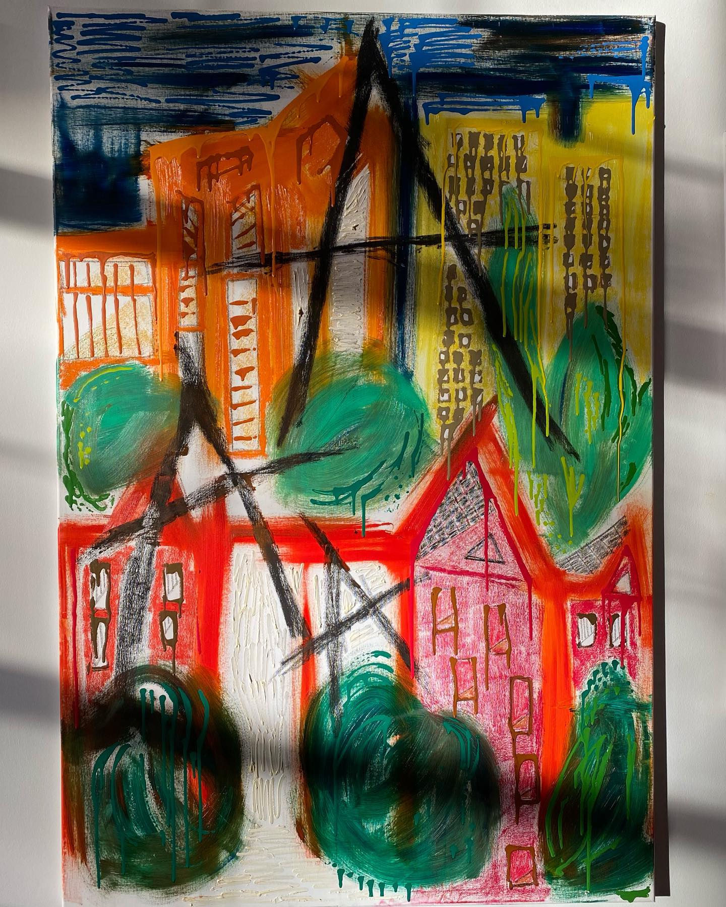 Unframed Mixed Media Original