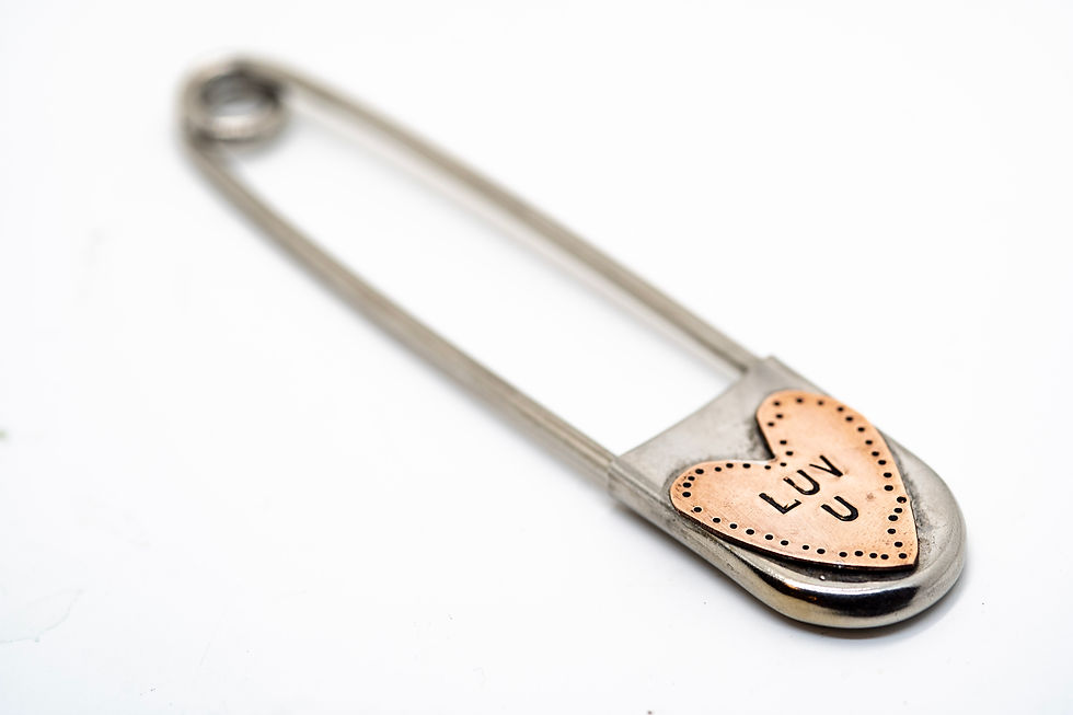 Thumbnail: Jumbo Heart Safety Pin