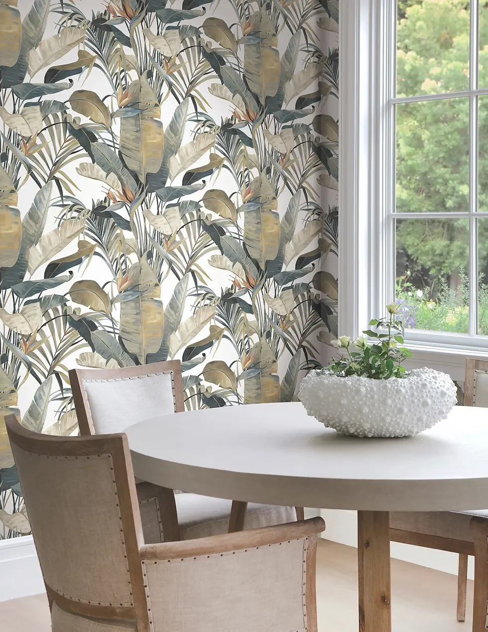 Thumbnail: Tropical Cabana Premium Peel + Stick Wallpaper