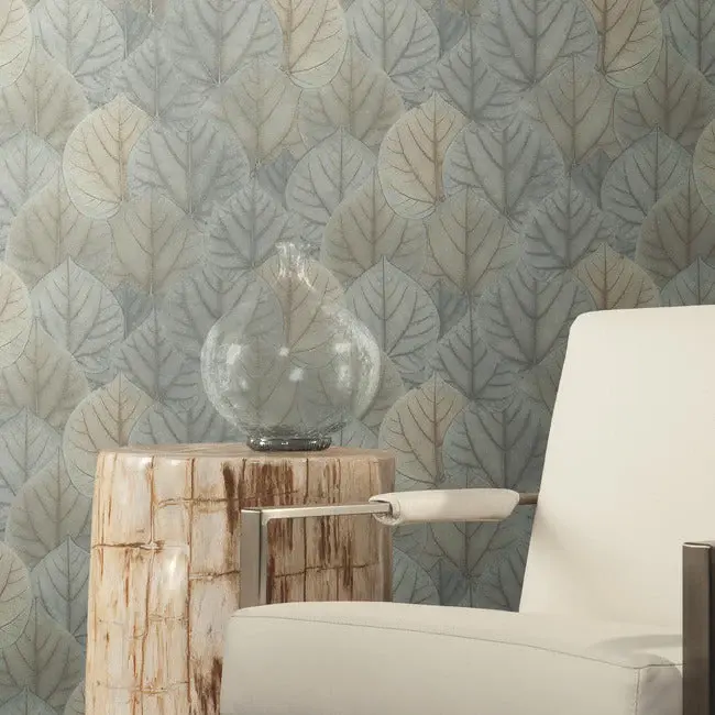 Thumbnail: Leaf Concerto Premium Peel + Stick Wallpaper