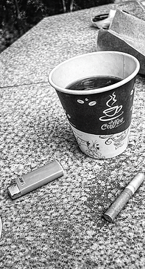 Coping Ritual — Mornings
“Daily routine shaped by stress and loss, capturing a period of coping through new habits during a time of emotional hardship.”