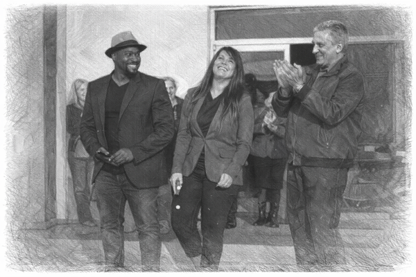 “Opening of Glow Party Venue in Waldwick, New Jersey with the mayor present, marking a community event built through entrepreneurship and real-life hustle.”