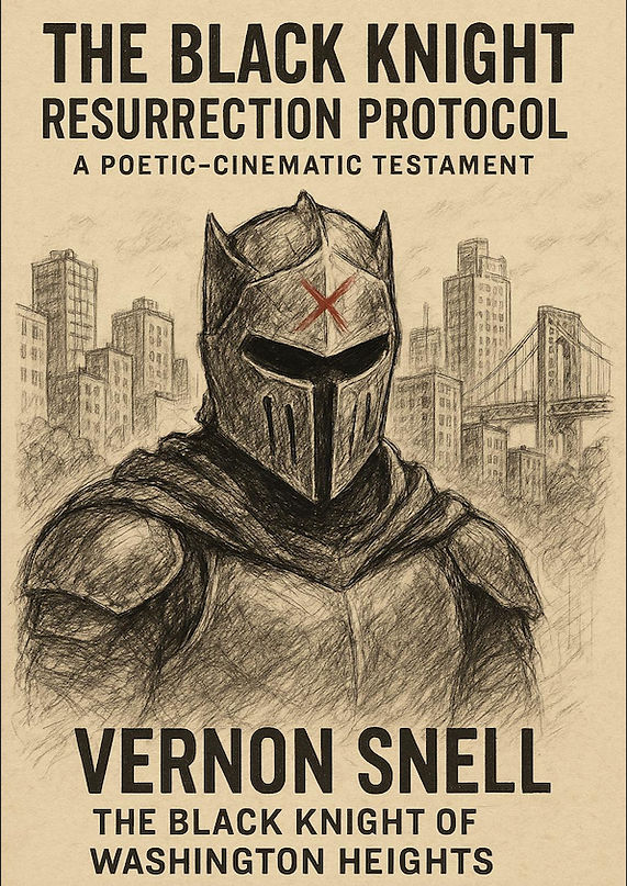 The Knight — Presence
“Figure of a knight-like presence in Washington Heights, representing strength, protection, and a misunderstood identity within the streets.”