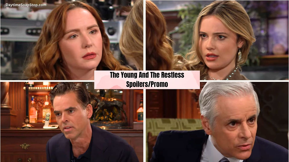 The Young and the Restless Spoilers For April 28-May 2
