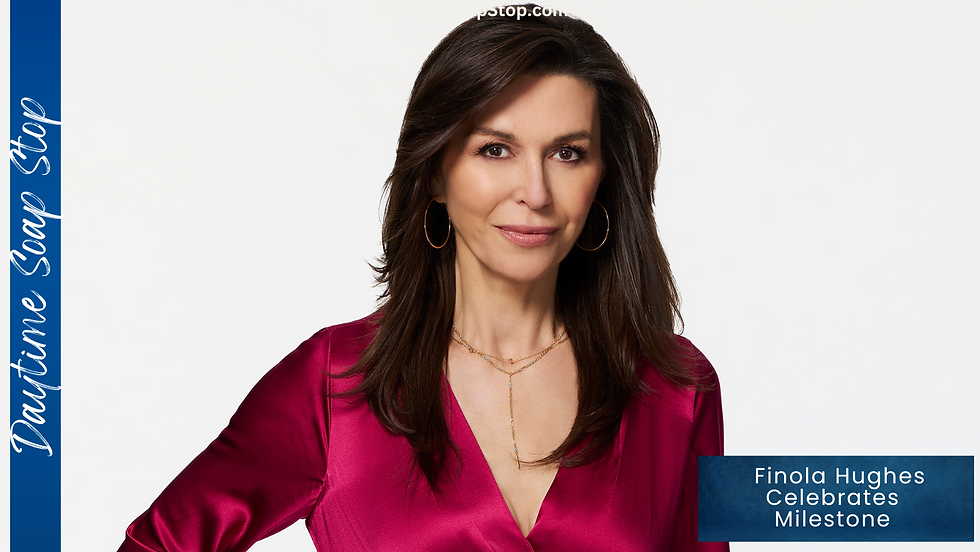 Finola Hughes: 40 Years On General Hospital
