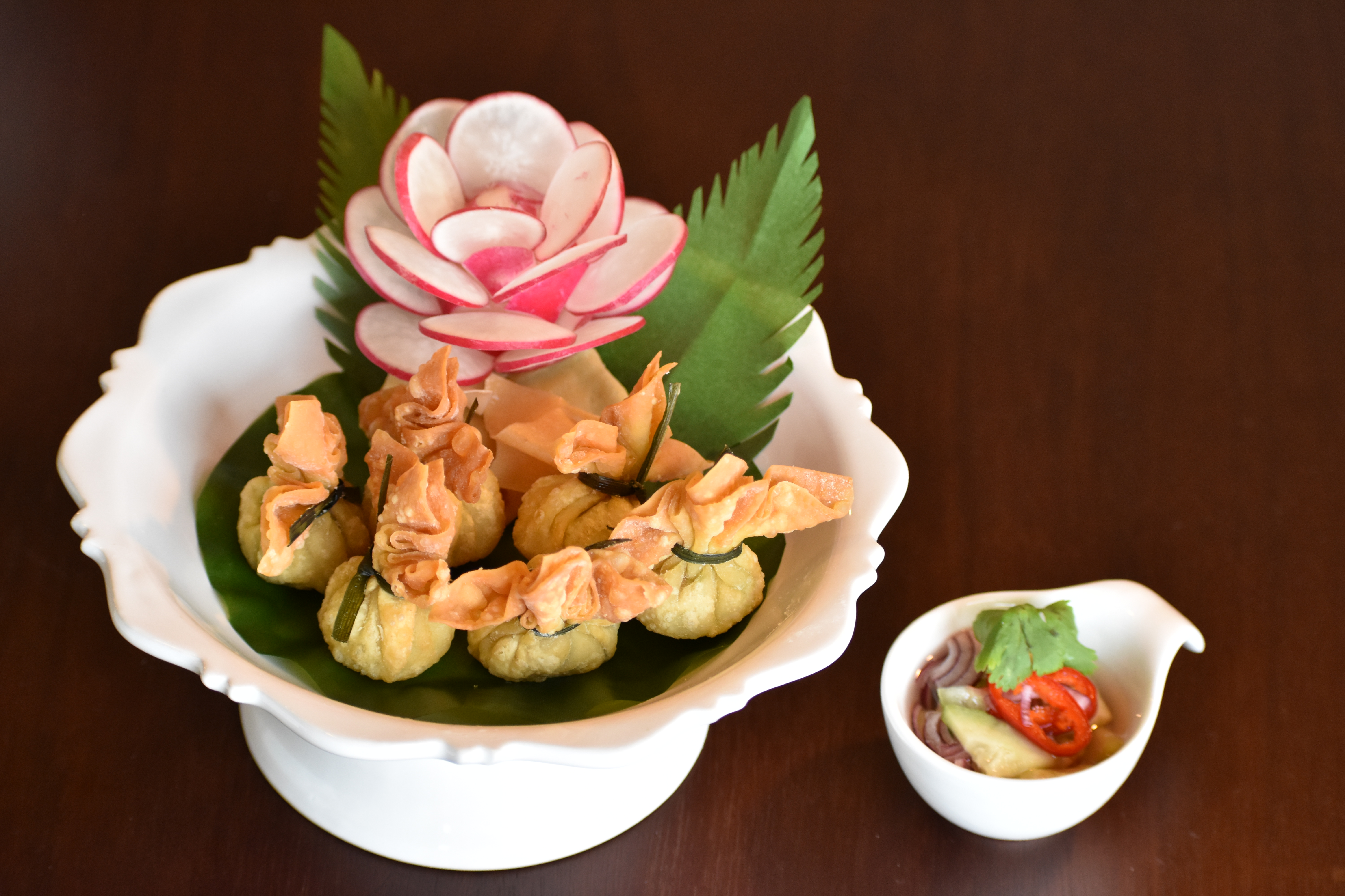 Arranged Food and Objects
