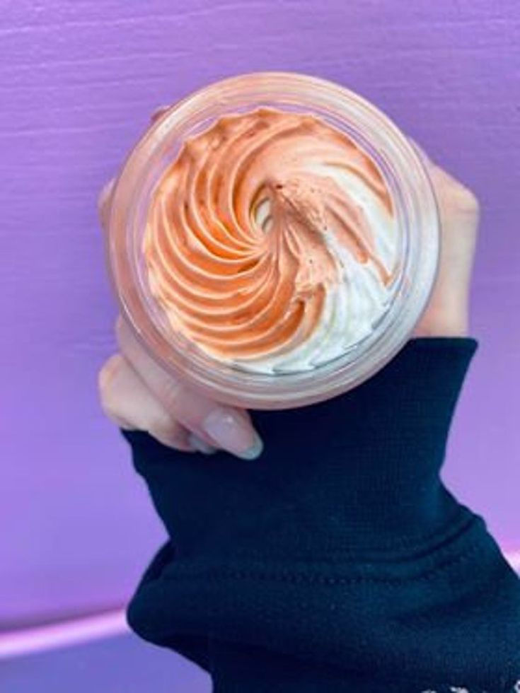 Caramel latte whipped body butter