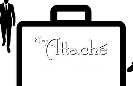 Logotipo para la bolsa para computadora portátil i-Tech Attache