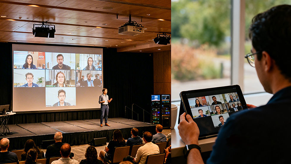 What Makes a Hybrid Event Actually Work in 2026?