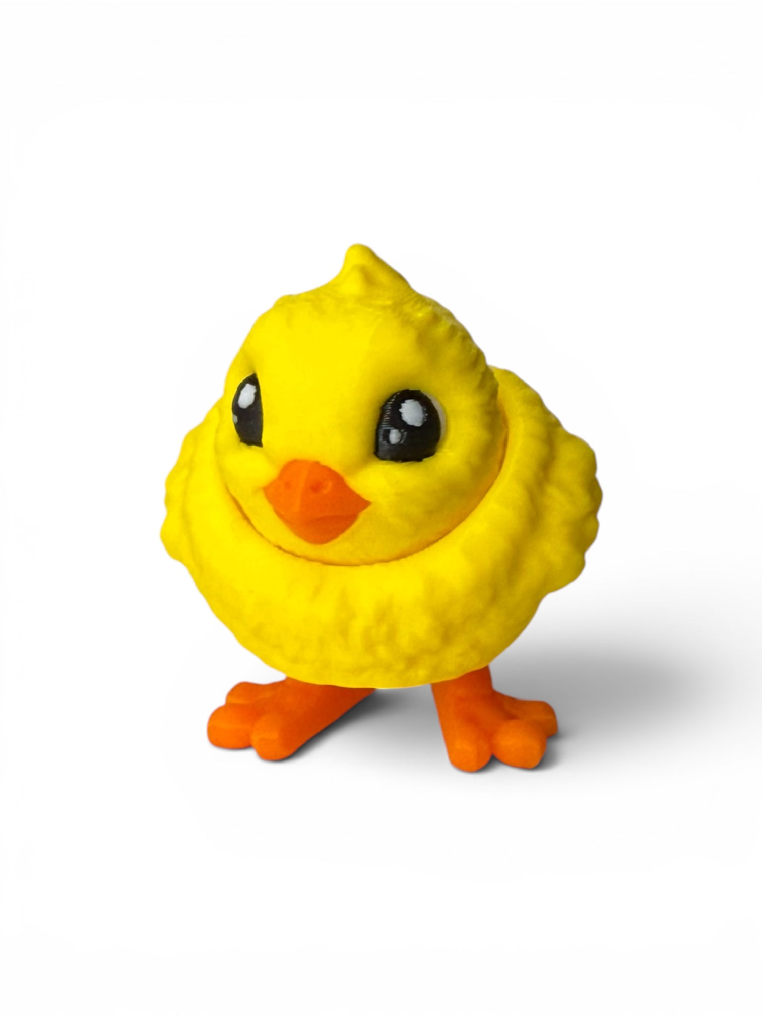 baby_chick_3d_printed_keychain
