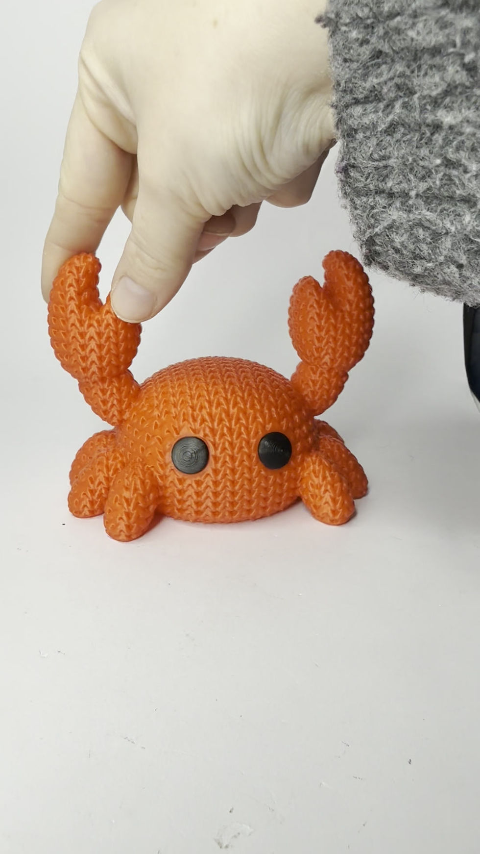 Thumbnail: Knitted-Style 3D printed Crab