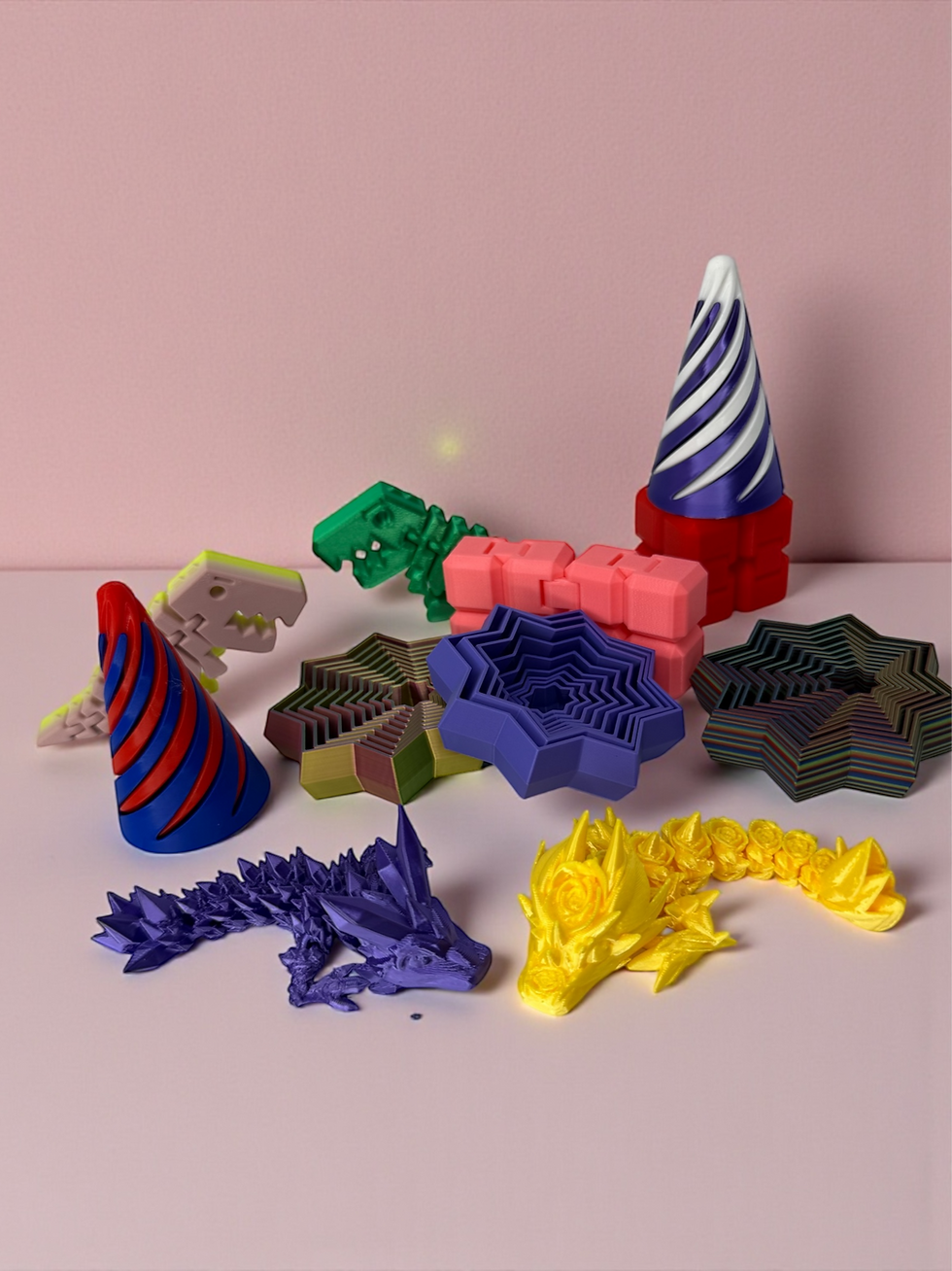 Thumbnail: 3D_printed_Fidget_and_Sensory_Variety_Pack_Assorted