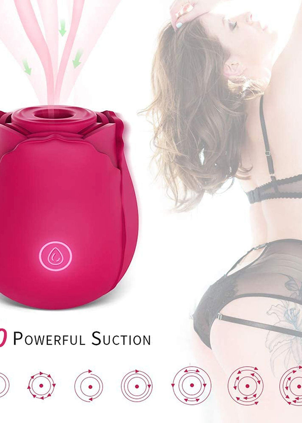 B-Series Lyla stimulator με απαλή κεφαλή σιλικόνης