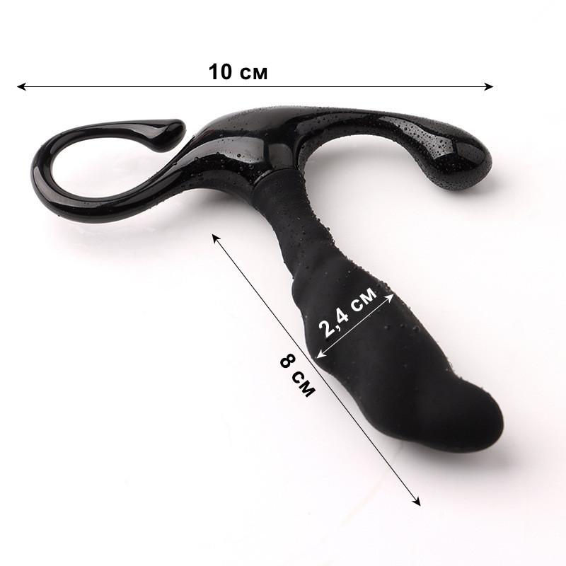 Μικρογραφία: Massager προστάτη με εργονομική λαβή - 8cm/2,4cm
