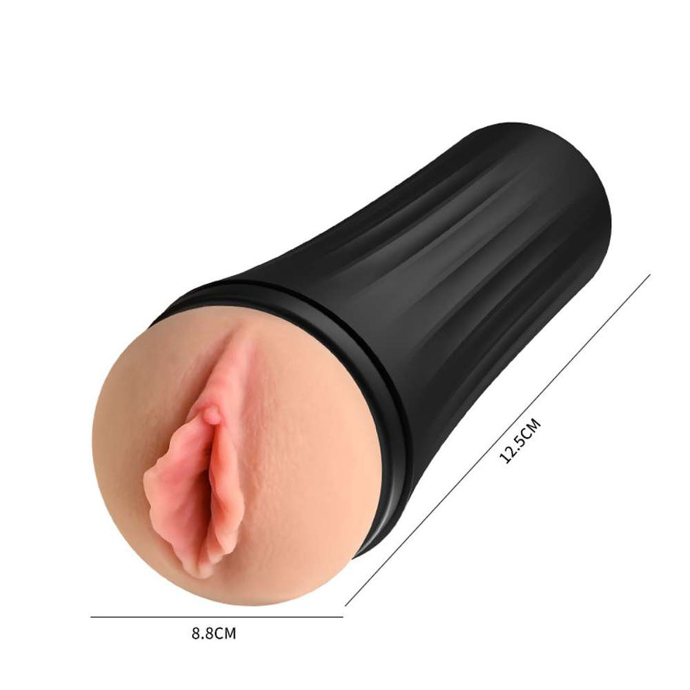 Masturbation cup από σιλικόνη και TPE – 12.5x8.8cm