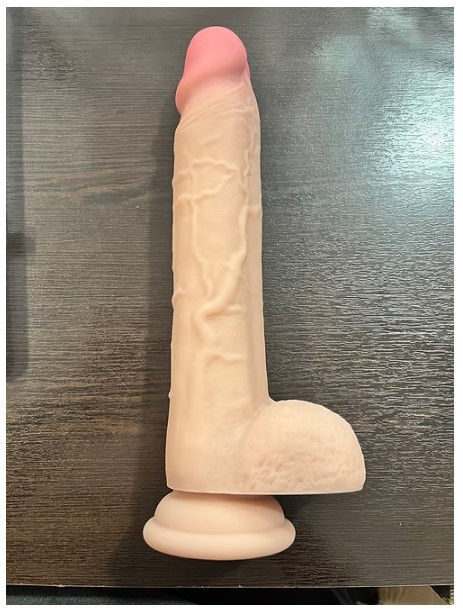 Ρεαλιστικό Dildo Platinum με Βεντούζα από Σιλικόνη –Flesh 19.5cm/4.5cm