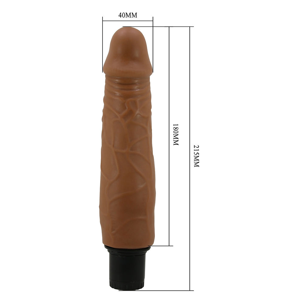 Μικρογραφία: Ρεαλιστικό δονητικό dildo με πολλαπλά επίπεδα έντασης