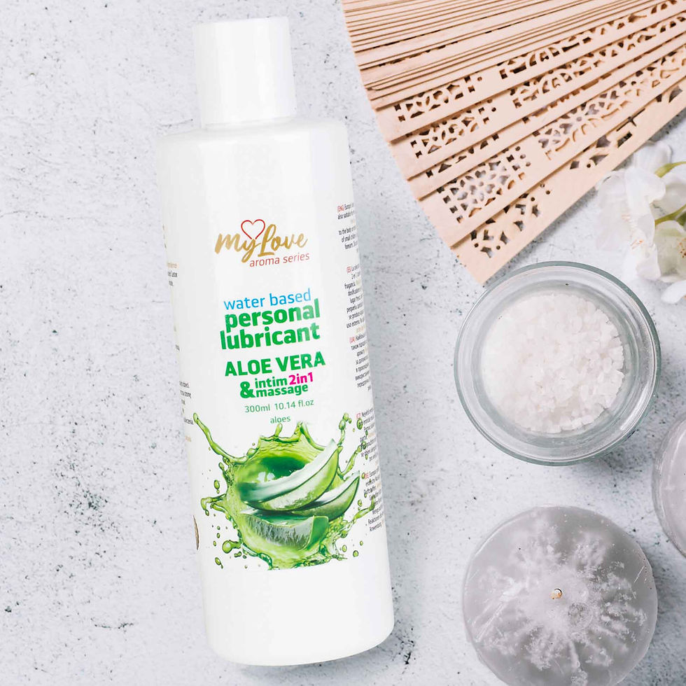 MyLove Aloe Vera 2in1 λιπαντικό νερού και gel μασάζ