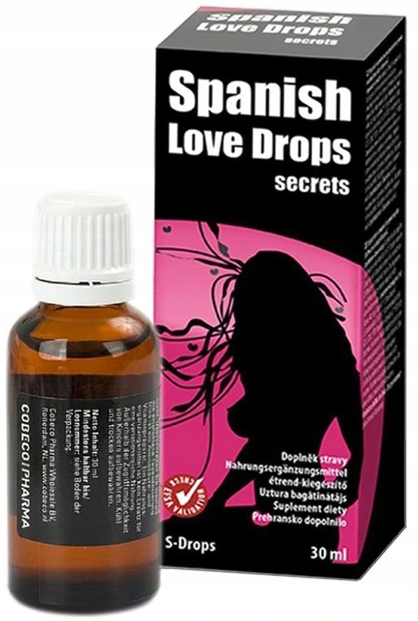 Spanish Love Drops Secrets 30ml – Διεγερτικές Σταγόνες | Αυξήστε τη Σεξουαλική Ε
