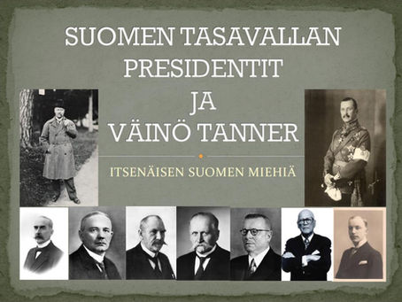 Lasse Lehtisen luento presidenteistä