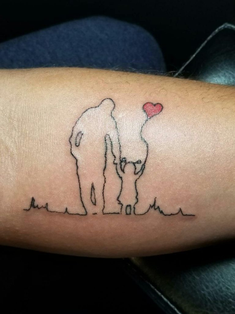 father daughter tattoos