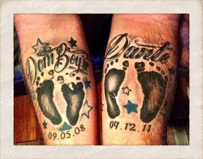 father daughter tattoos