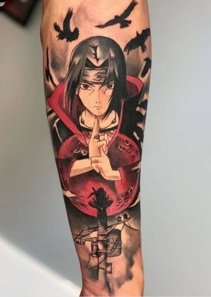 Itachi uchiha tattoo