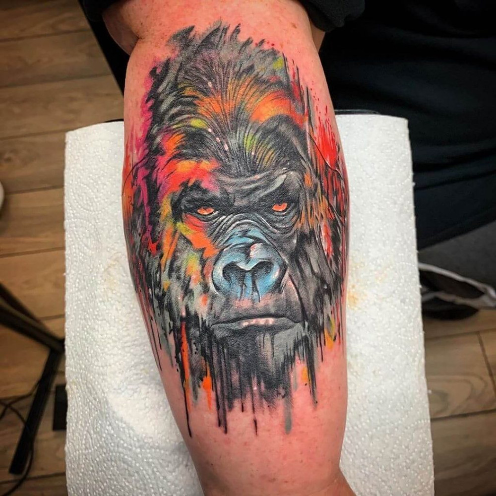 Tattoos of Gorillas