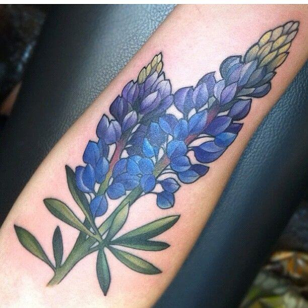 bluebonnet tattoo