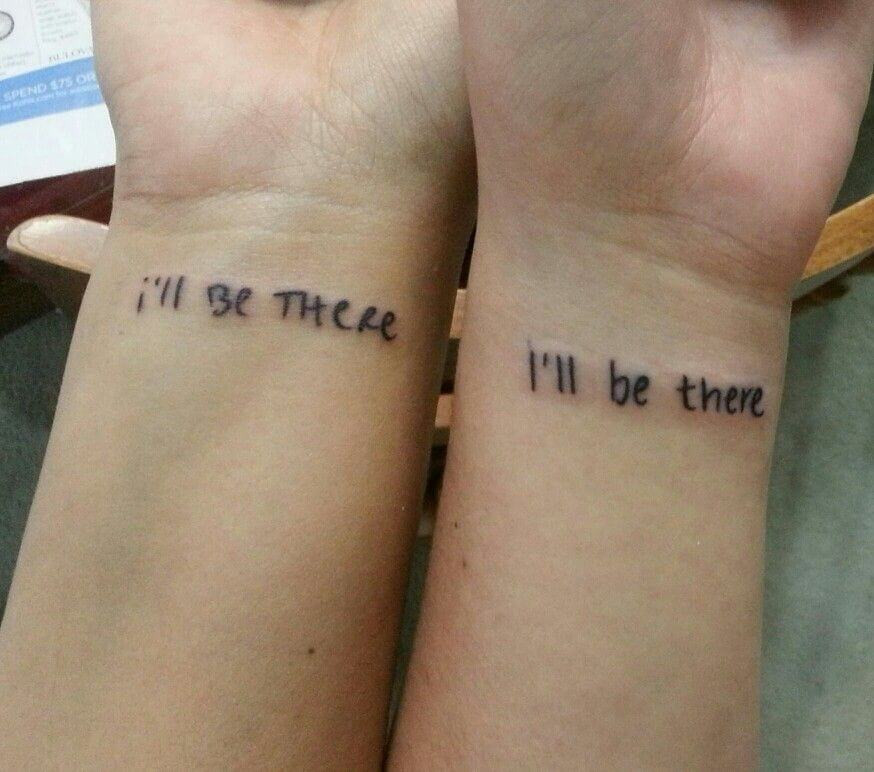 Best Friend Tattoos for Females