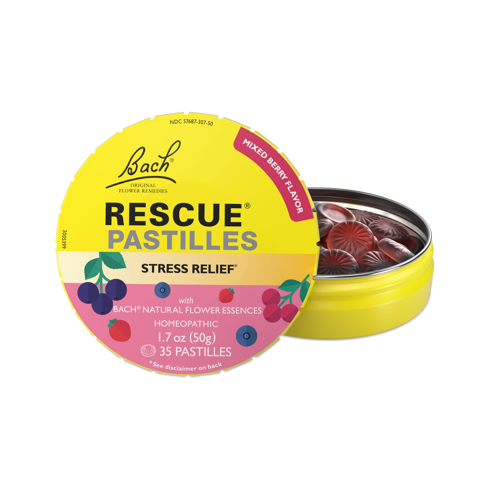 RESCUE Berry Calm Pastilles 35ct