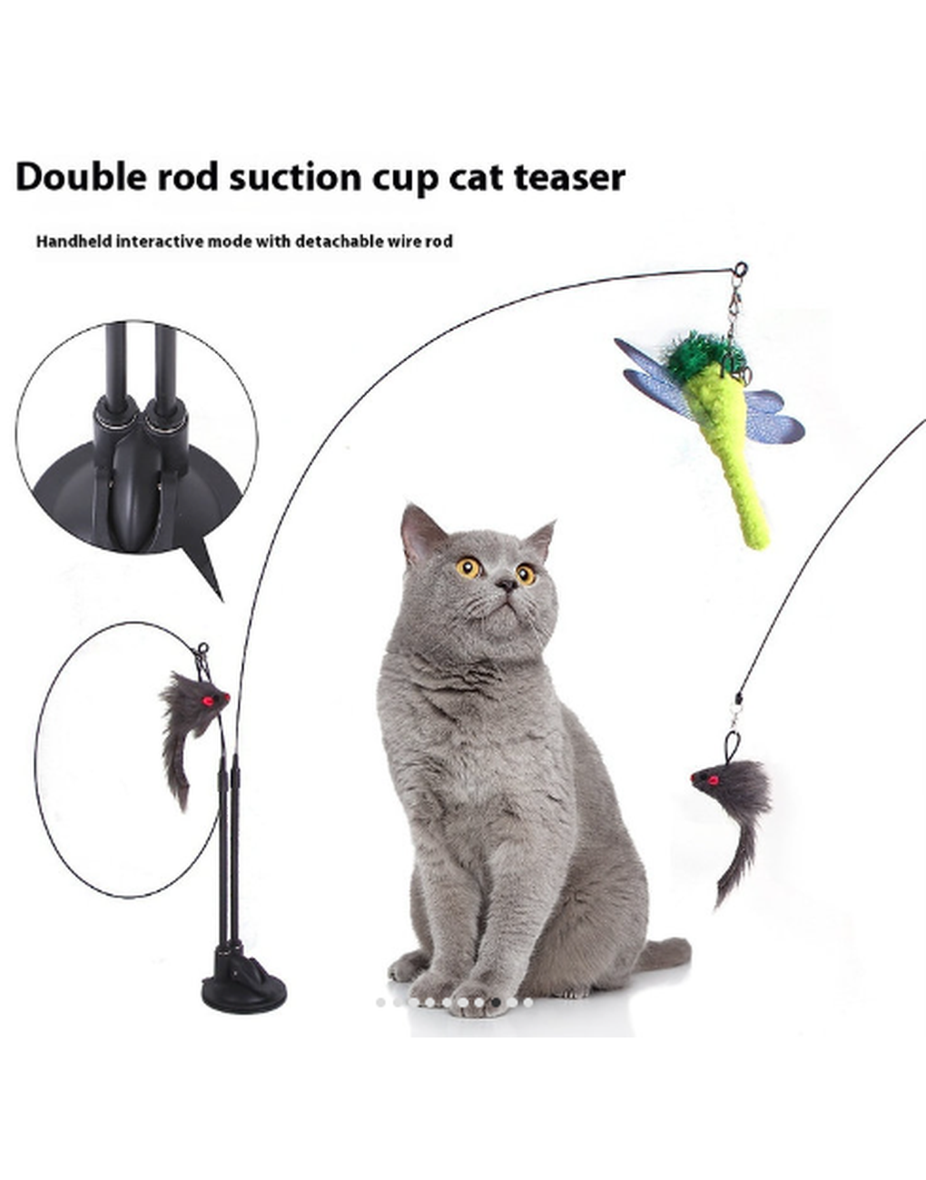 Cat Sucker Teaser Toy