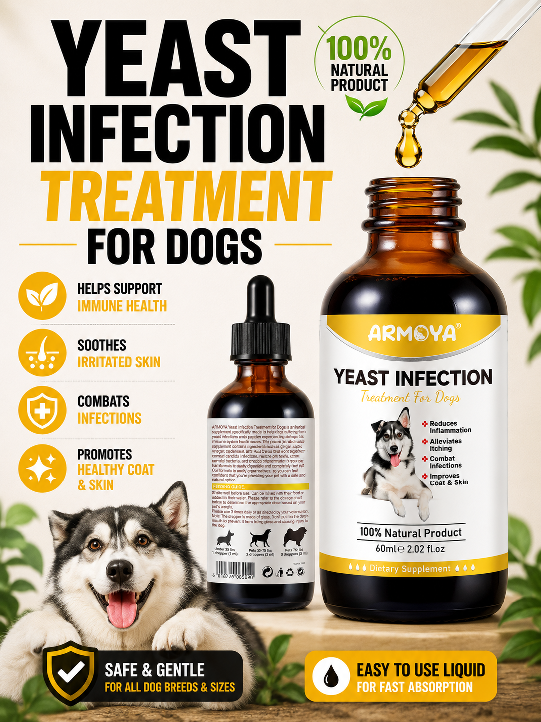 Yeast Infection - Natural Yeast Infection Treatment for Dogs