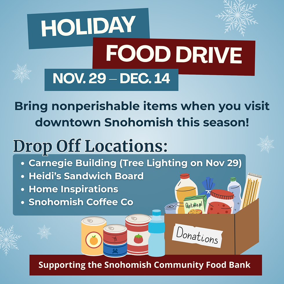 Holiday Food Drive
