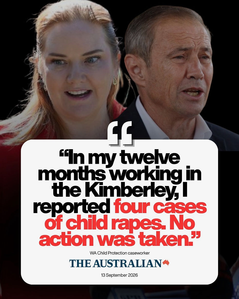 Child safety must come first - for every child, every time.