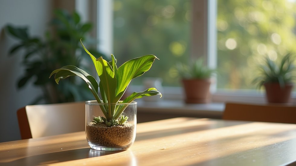 Wohnen mit Stil: Glas Pflanzen für jede Ecke