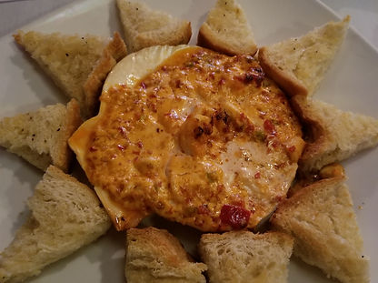 Seashell Scallop dish at Diane's Restaurant, in Silver City, NM.