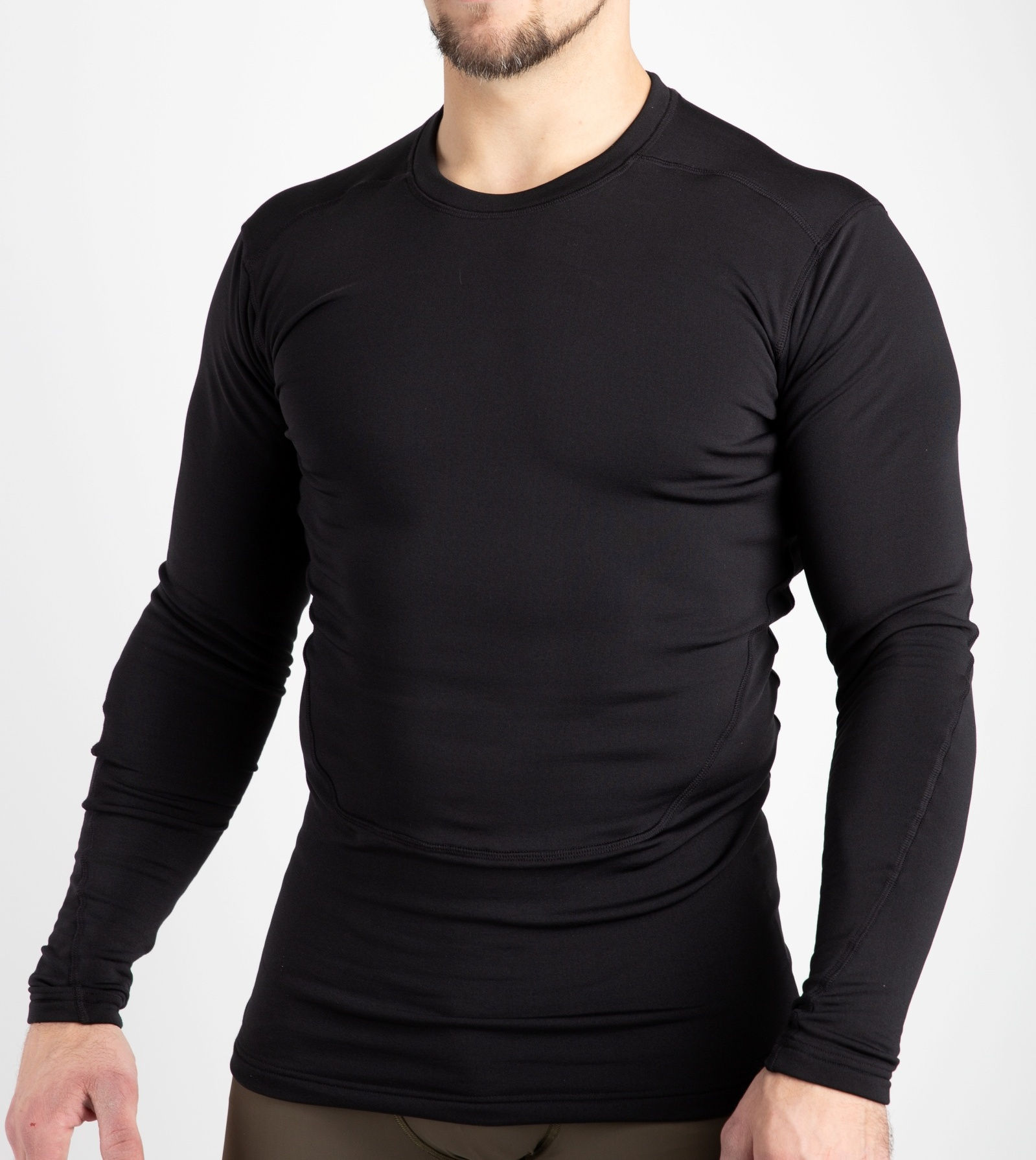 C-Line ECOWinter LS T-shirt, Black