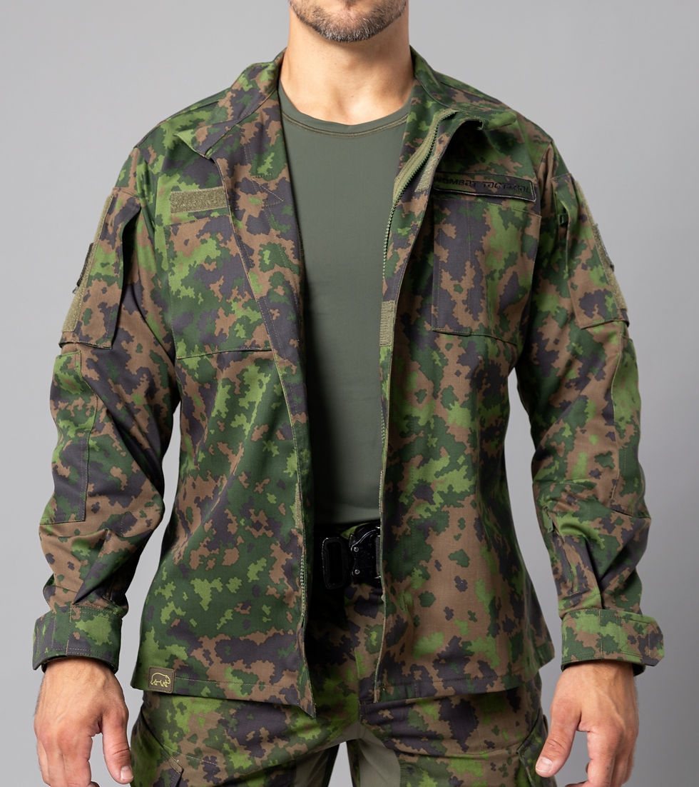 M05 field shirt, M05 Kenttätakki, M05 tactical clothing, M05 vaatteet, ACU coat