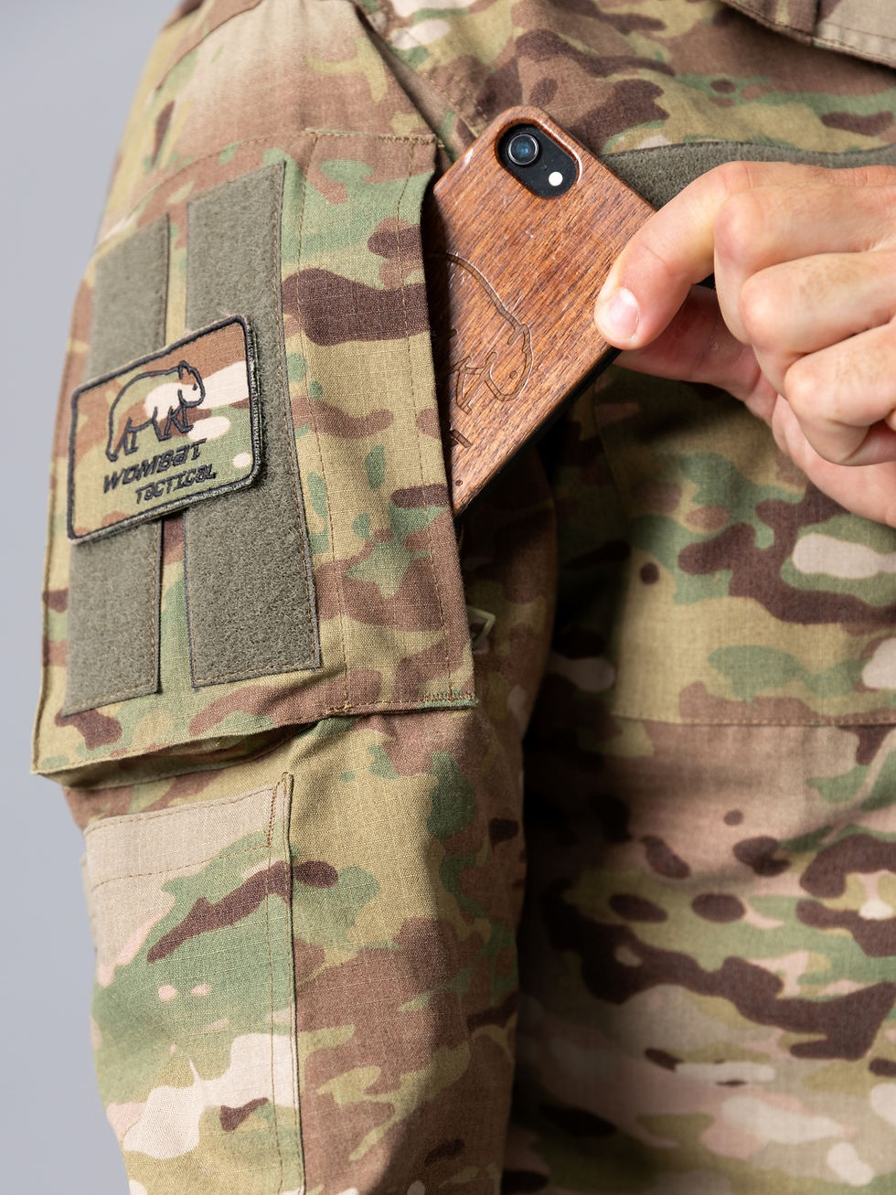 Thumbnail: Crye Multicam IRR ACU field shirt, Defender-M, Flame retardant tactical clothing, US Army jacket