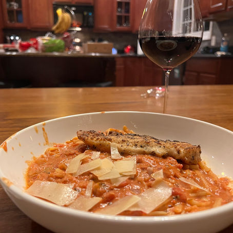 Gluten-Free Pasta With Tomatoes & Vodka Sauce