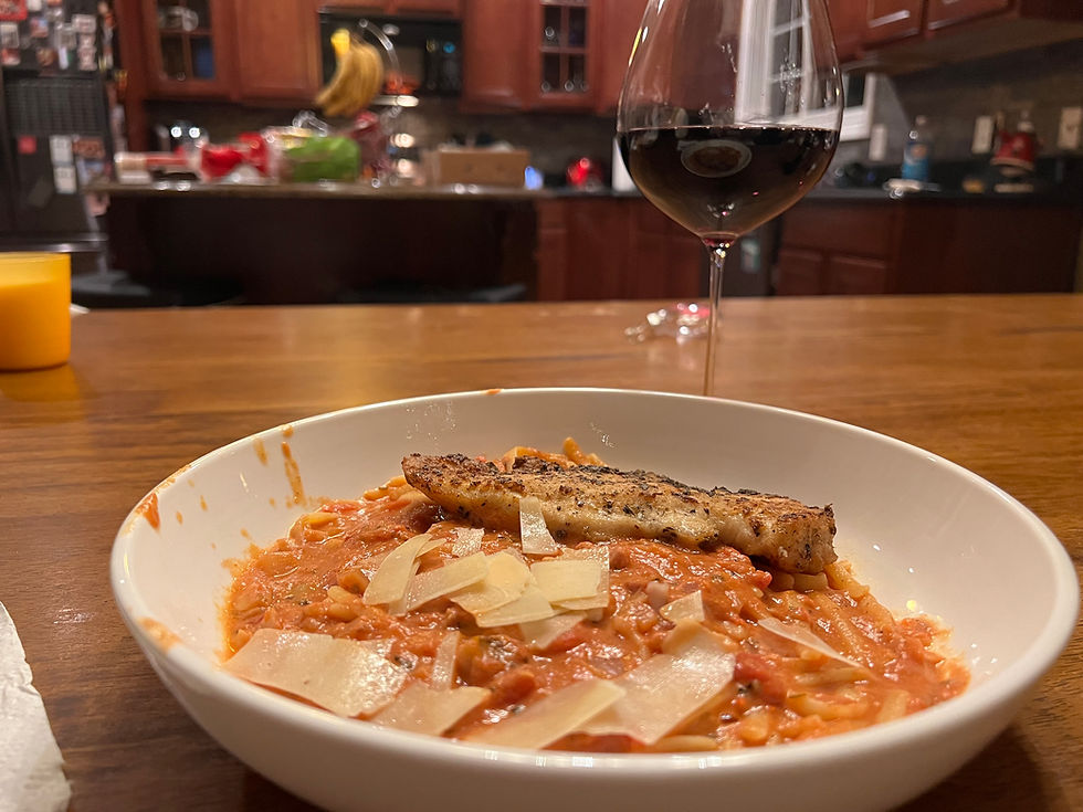 Gluten-Free Pasta With Tomatoes & Vodka Sauce