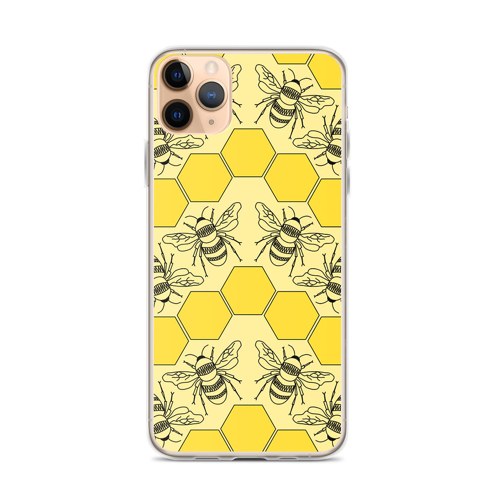 Thumbnail: Buzzin Bees iPhone Case