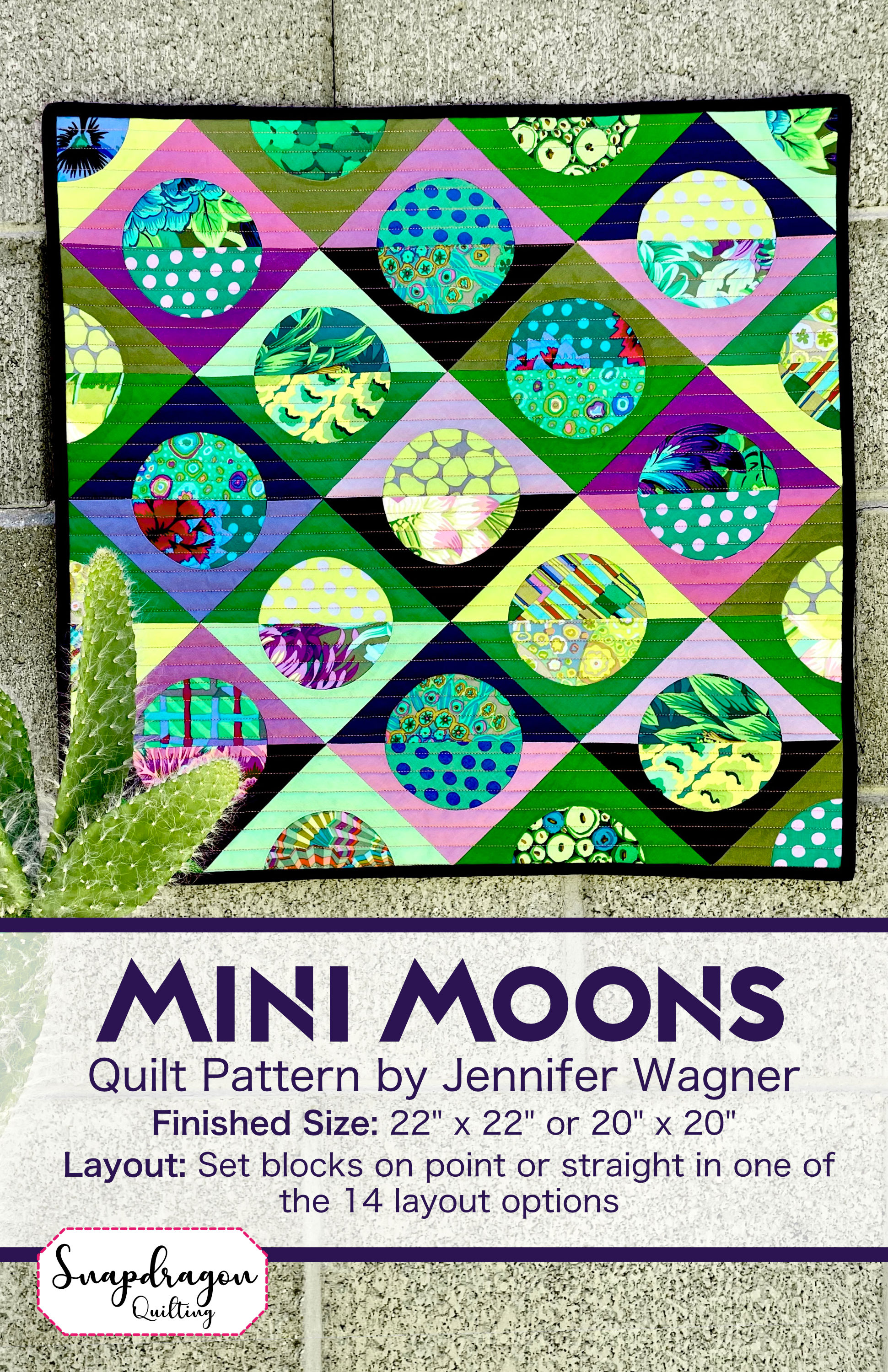Mini Moons Quilt Pattern
