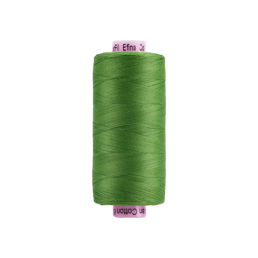Efina™ 60wt Egyptian Cotton Thread –  Peridot (EF-14), 1500yd Spool